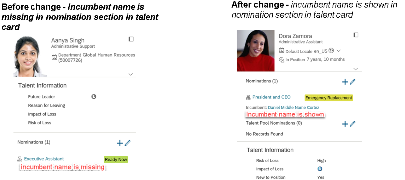 Succession Position Name